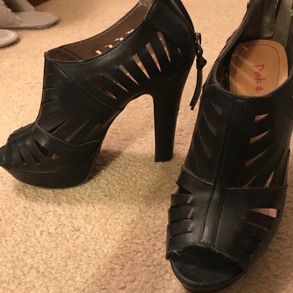 Black heels